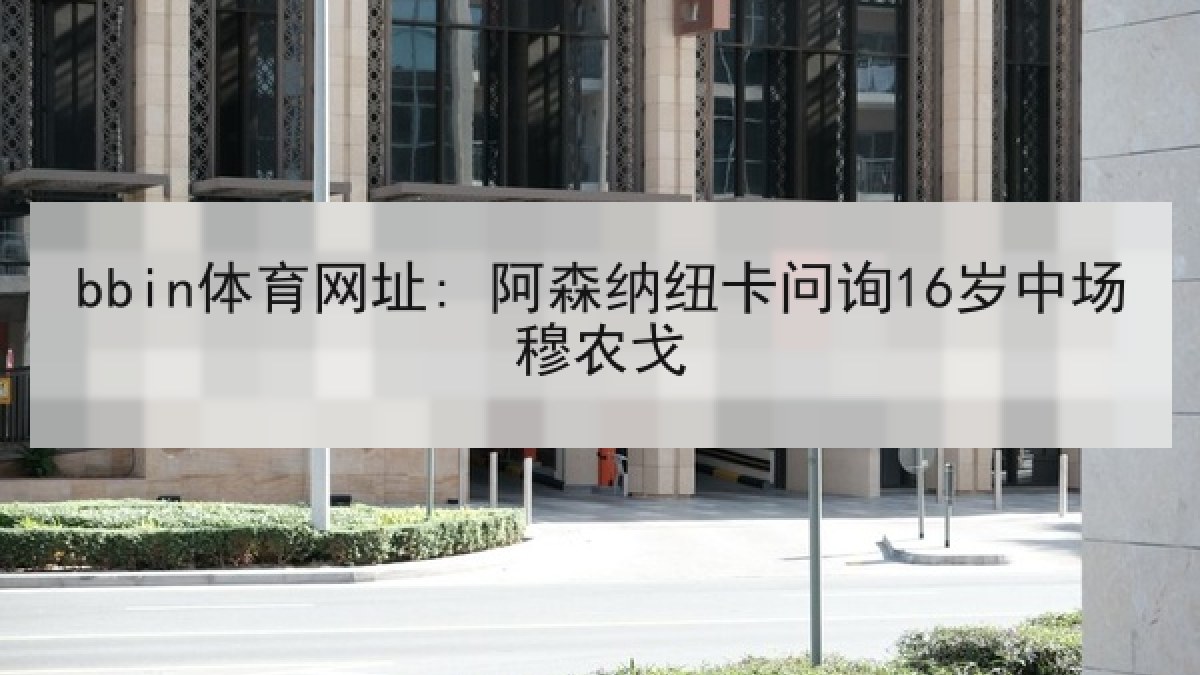 bbin体育网址: 阿森纳纽卡问询16岁中场穆农戈